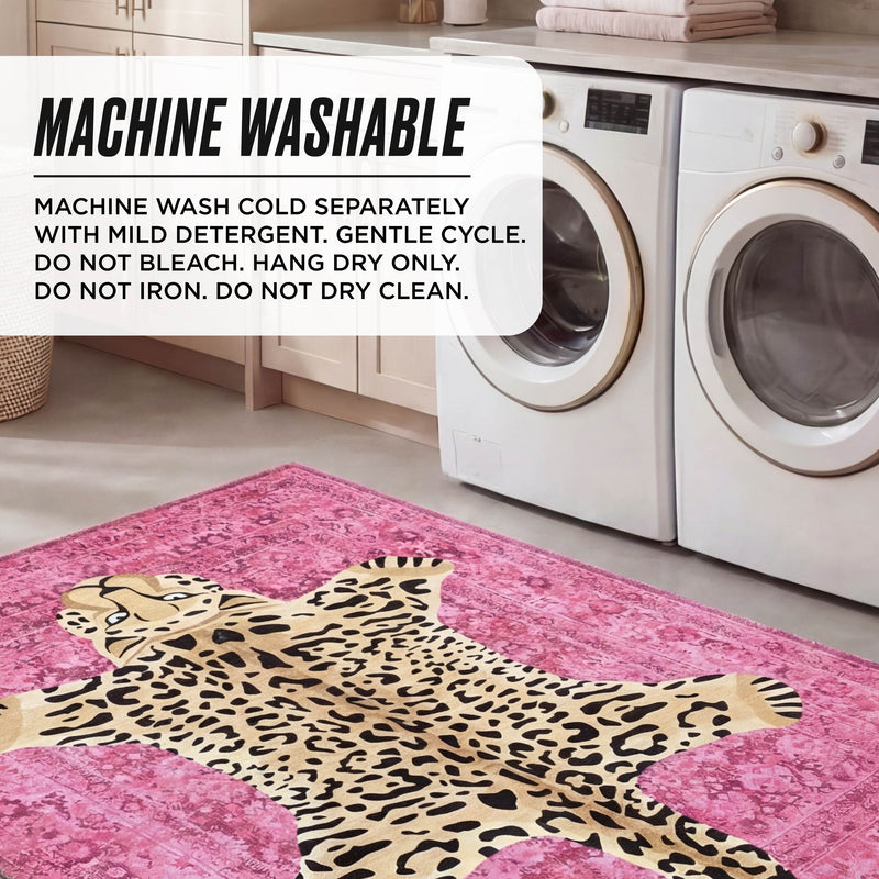 Finely Washable Rug, 7'10 x 10'