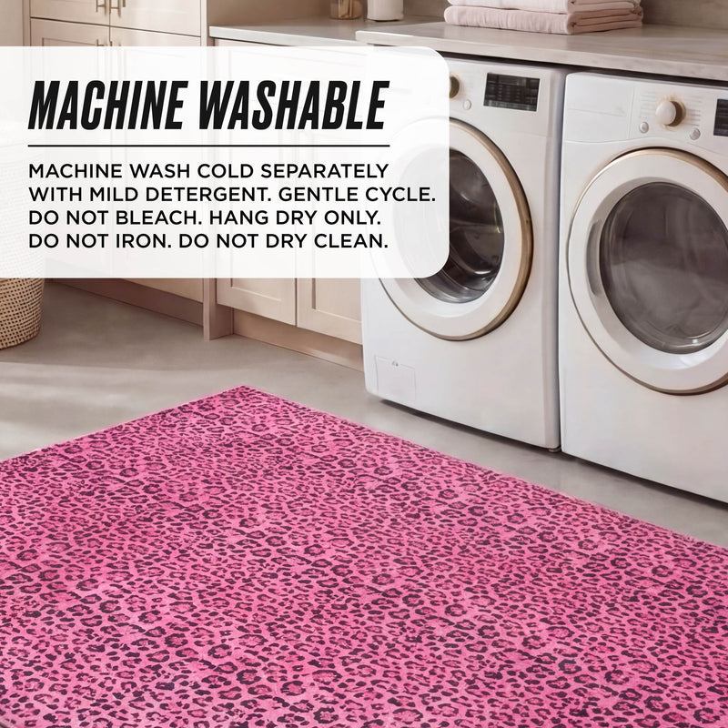 Finely Washable Rug, 7'10 x 10'