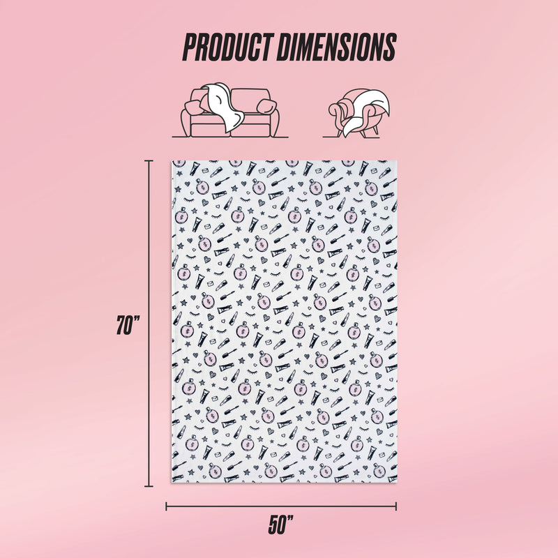 Kids Plush Throw Blanket