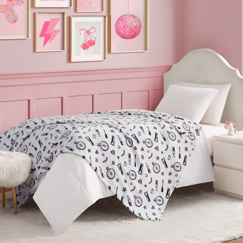Kids Plush Throw Blanket