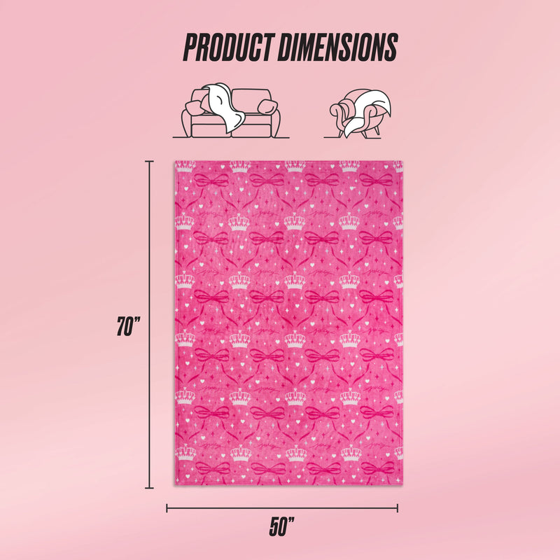 Kids Plush Throw Blanket