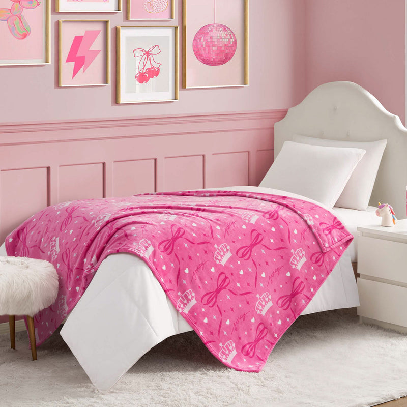 Kids Plush Throw Blanket