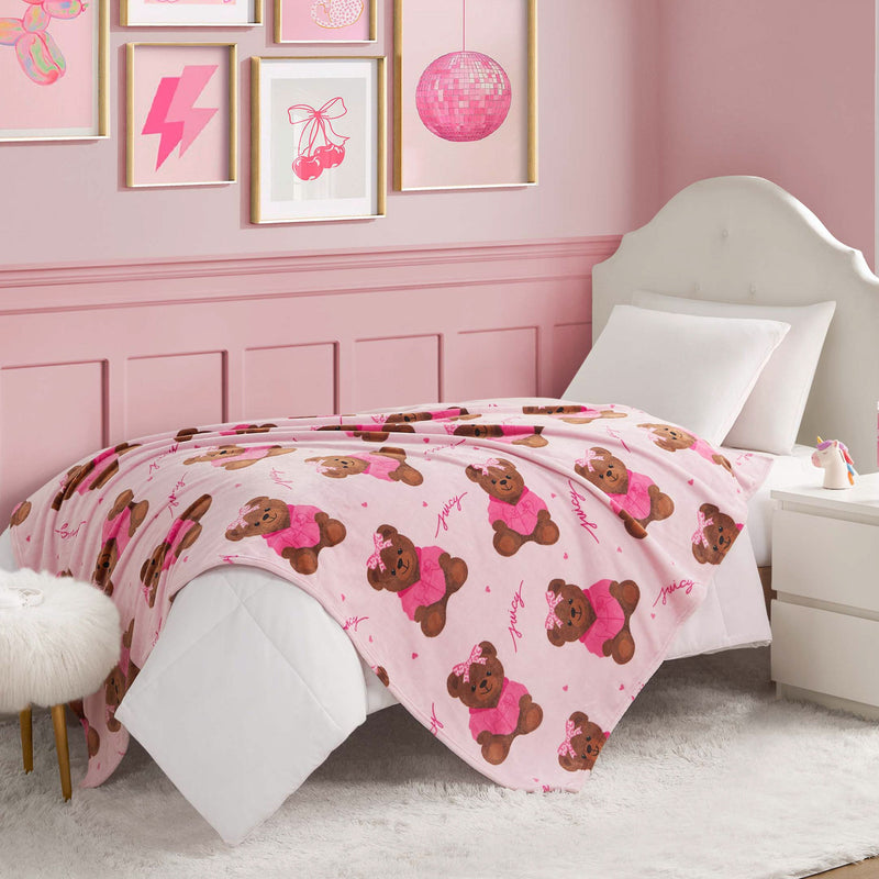 Kids Plush Throw Blanket