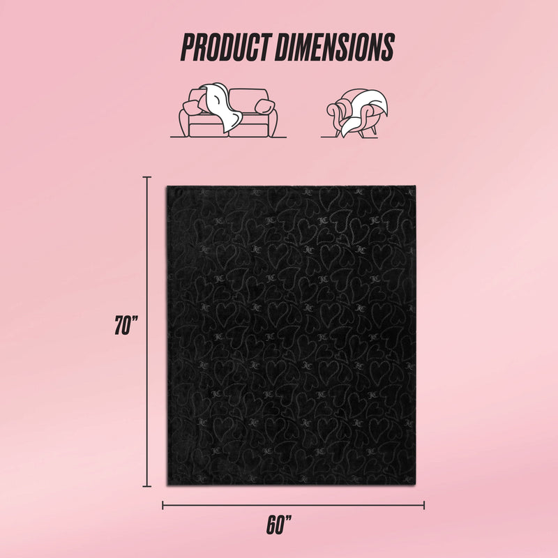 Embossed Plush Oversized Throw Blanket