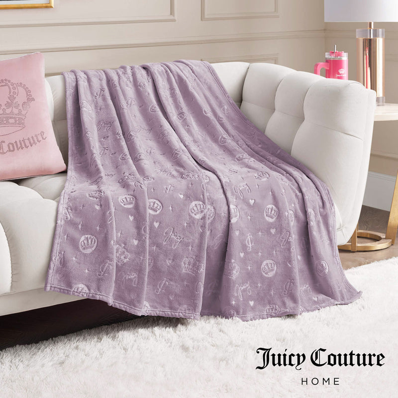 Embossed Plush Oversized Throw Blanket
