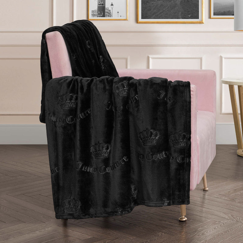 Embossed Plush Oversized Throw Blanket