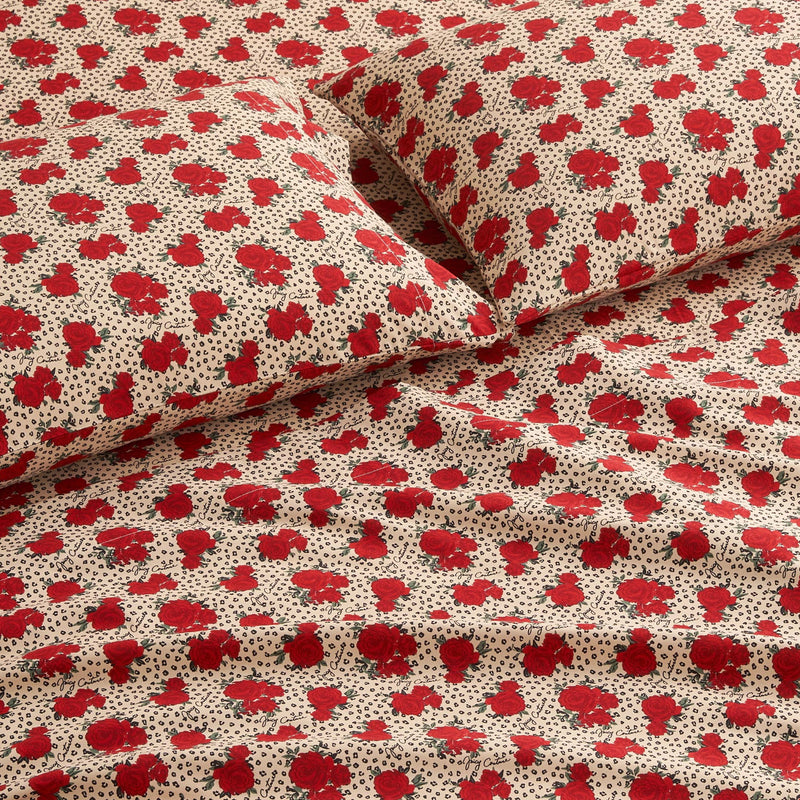 Printed Microfiber Sheet Set