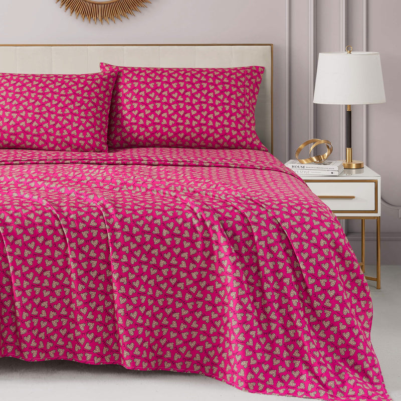 Printed Microfiber Sheet Set