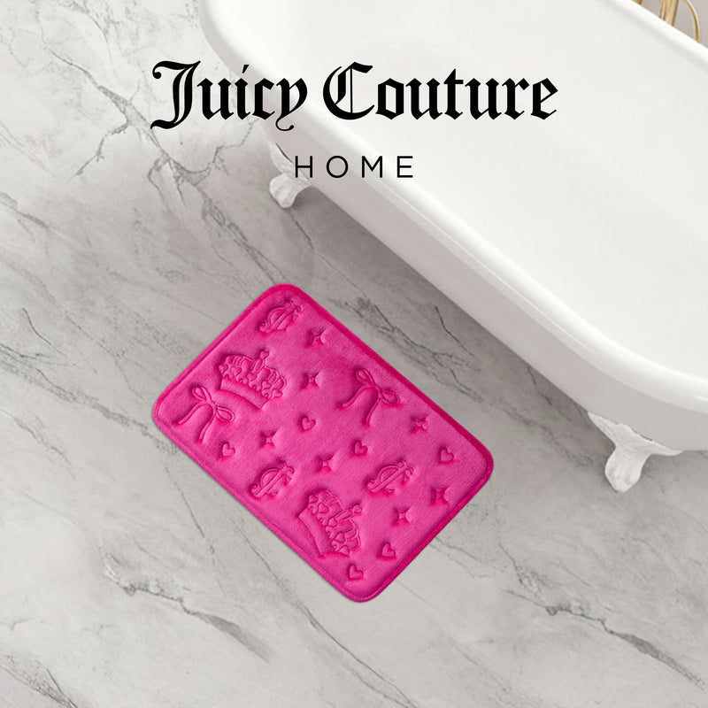 Quilted Memory Foam Bath Mat, 17" x 24"