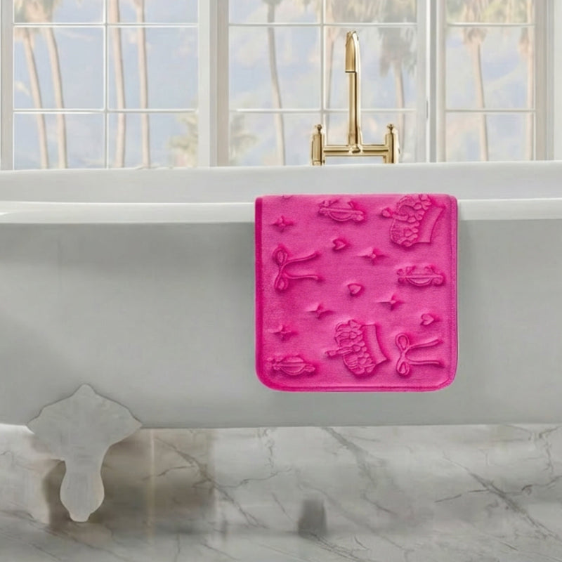 Quilted Memory Foam Bath Mat, 17" x 24"