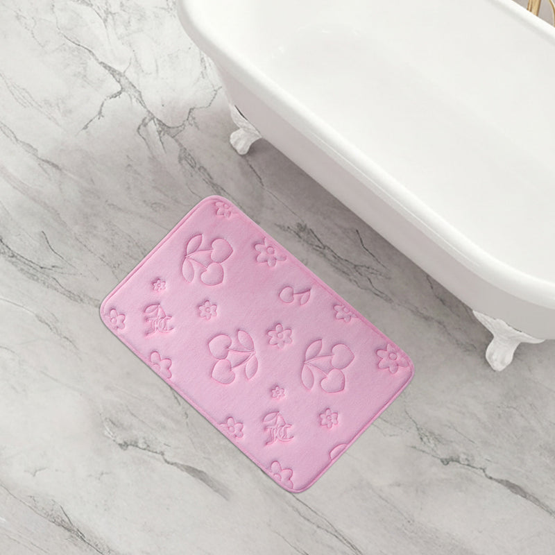 Quilted Memory Foam Bath Mat, 20" x 32"