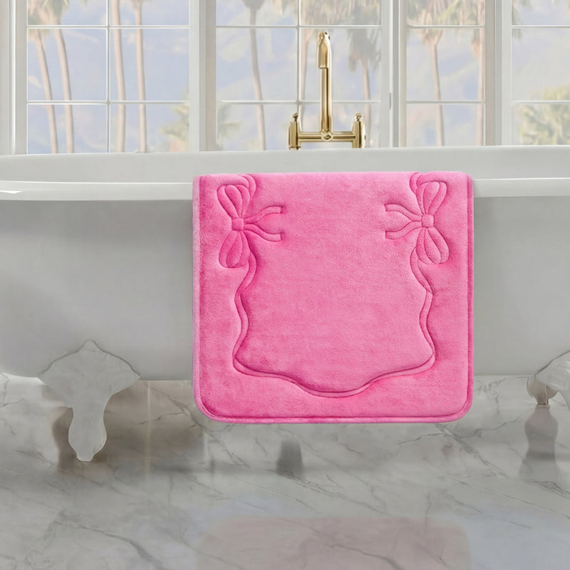 Quilted Memory Foam Bath Mat, 20" x 32"