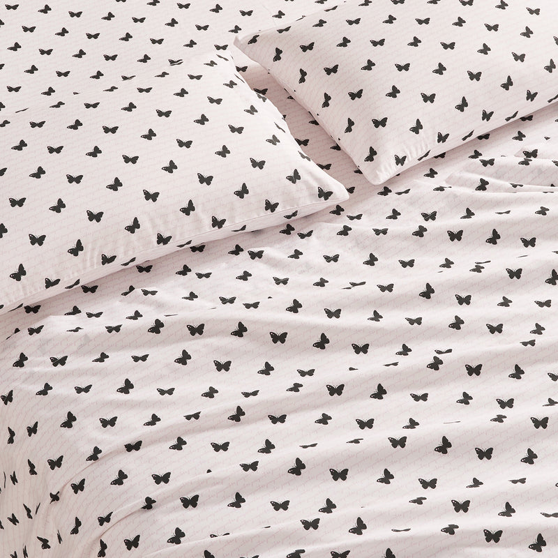 Printed Microfiber Sheet Set