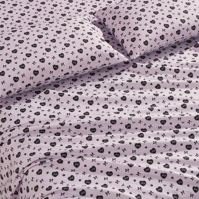 Printed Microfiber Sheet Set