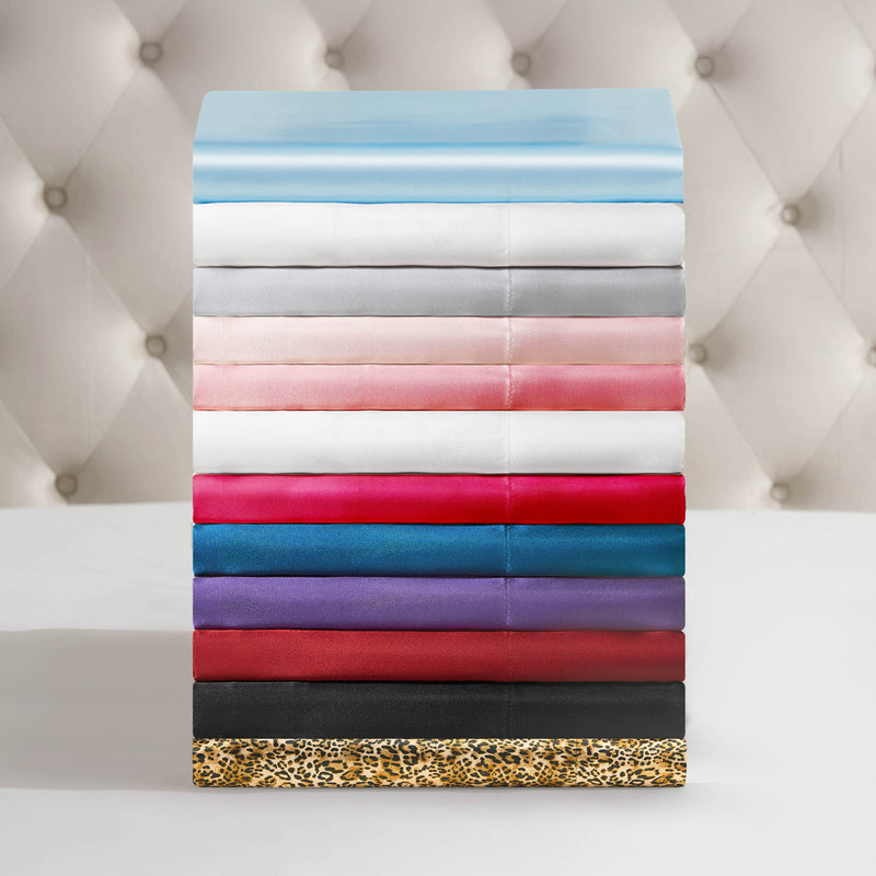 Solid Satin Sheet Set