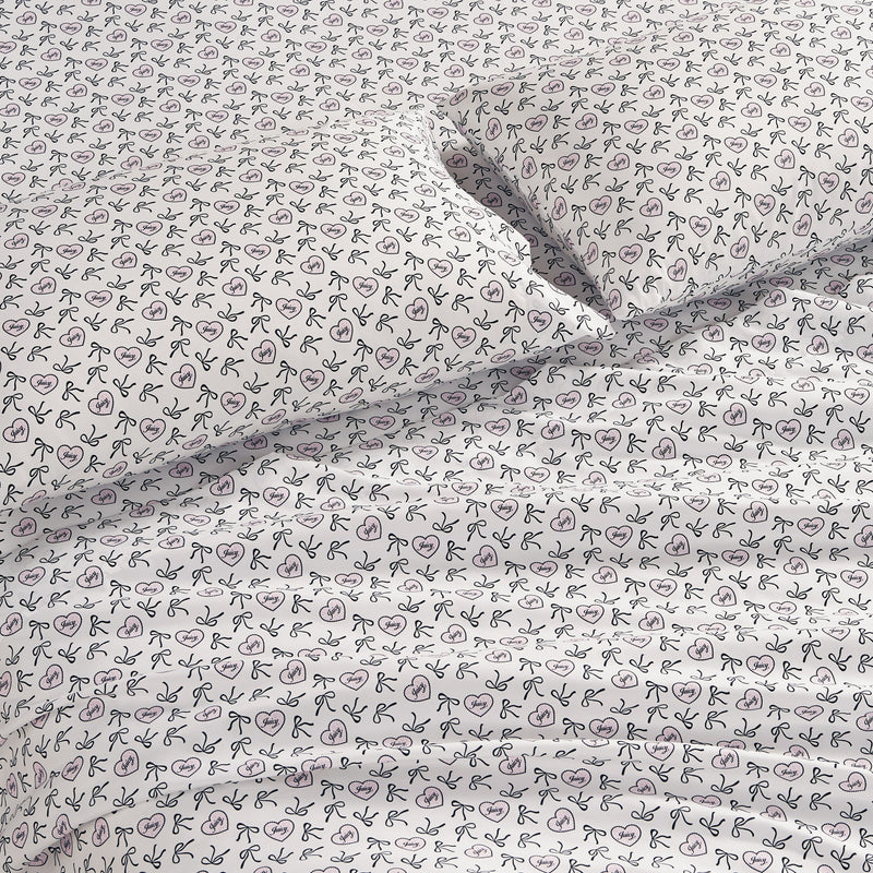 Printed Microfiber Sheet Set
