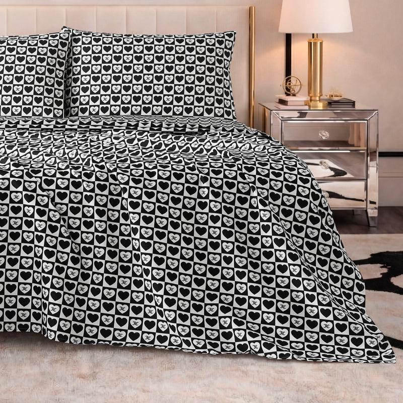Printed Microfiber Sheet Set