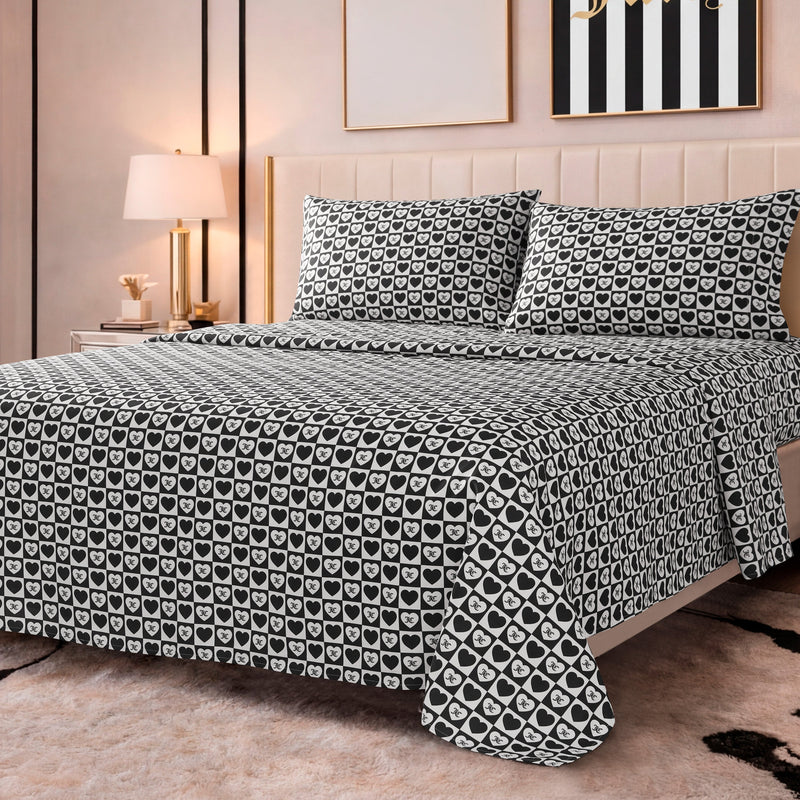 Printed Microfiber Sheet Set