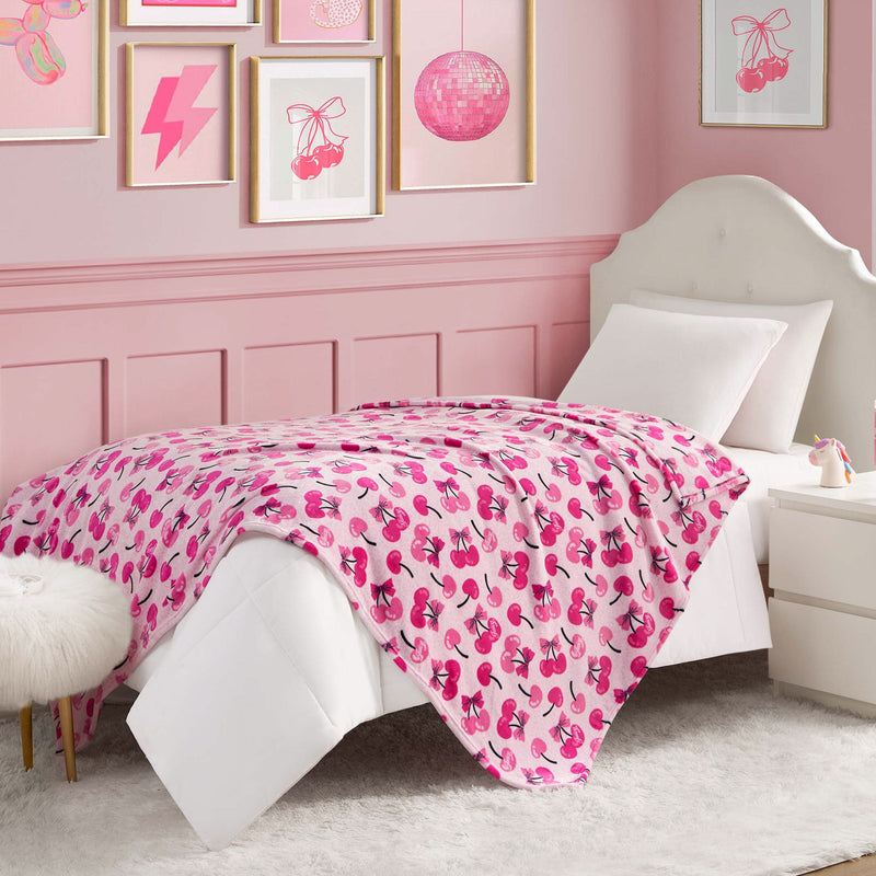 Kids Plush Throw Blanket