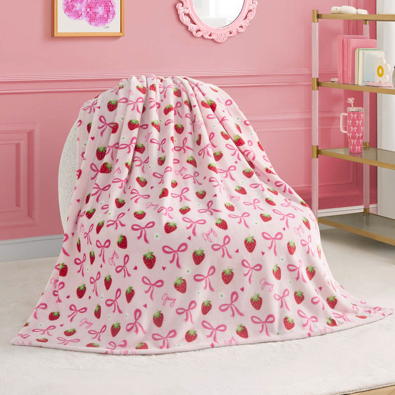 Kids Plush Throw Blanket