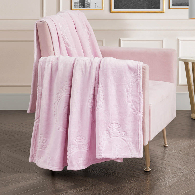Plush Oversized Throw Blanket, 60" x 90"