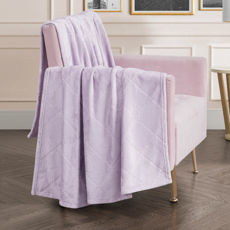 Plush Oversized Throw Blanket, 60" x 90"