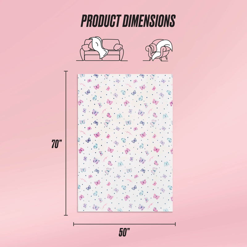 Kids Plush Throw Blanket