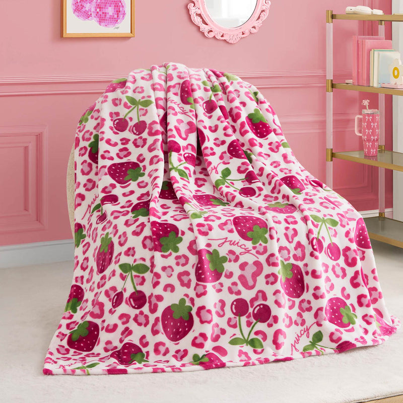 Kids Plush Throw Blanket