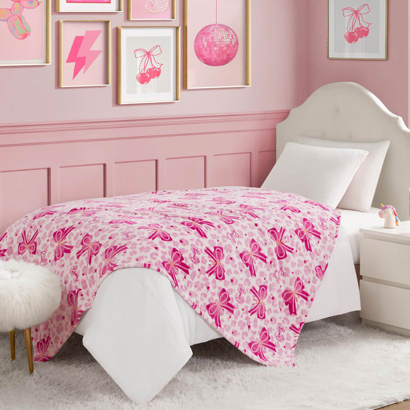 Kids Plush Throw Blanket