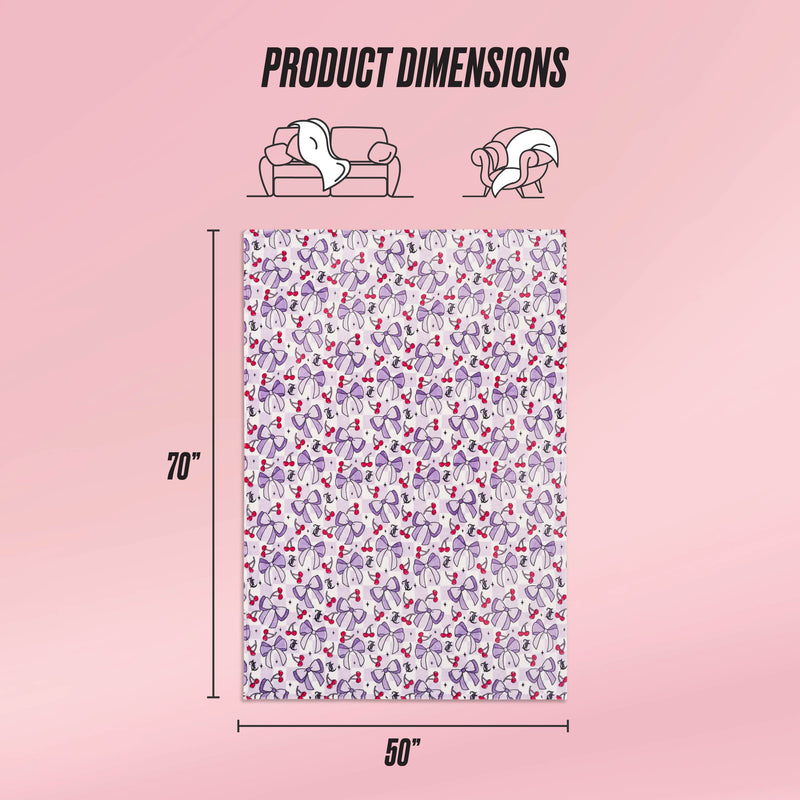 Kids Plush Throw Blanket