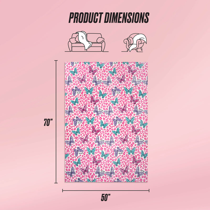 Kids Plush Throw Blanket