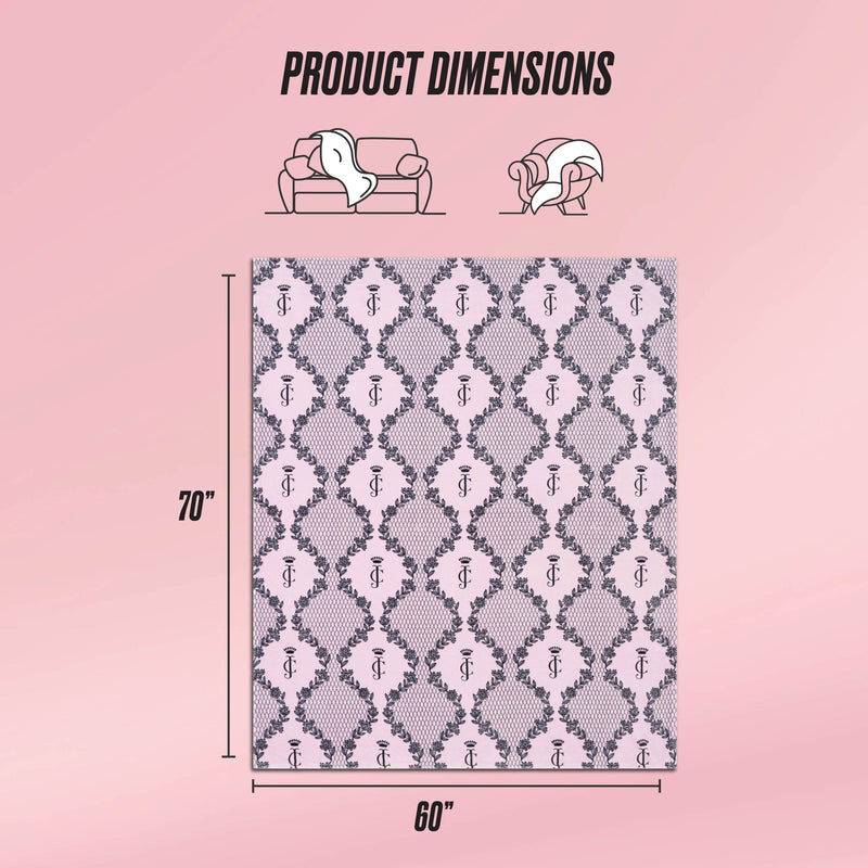 Plush Oversized Throw Blanket, 60" x 70"