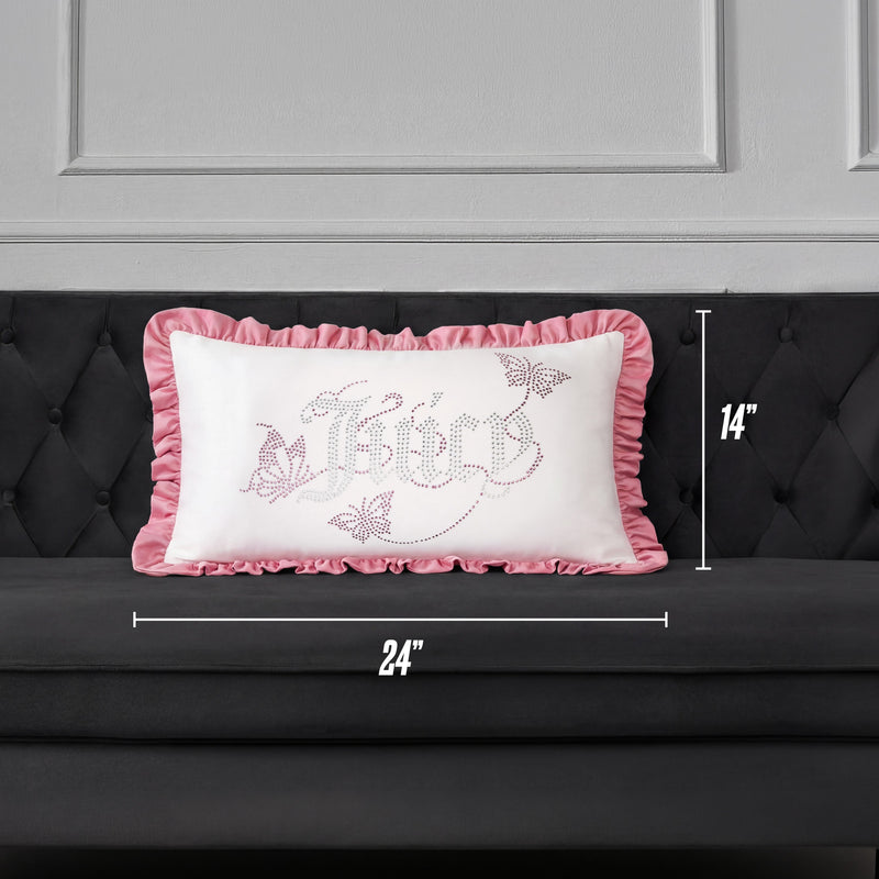 Ruffle Decorative Pillow