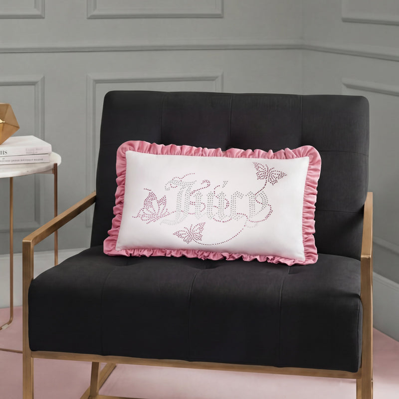 Ruffle Decorative Pillow