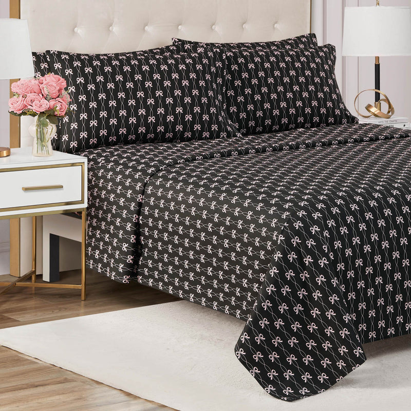 Microfiber Sheet Set With Extra Pillowcases