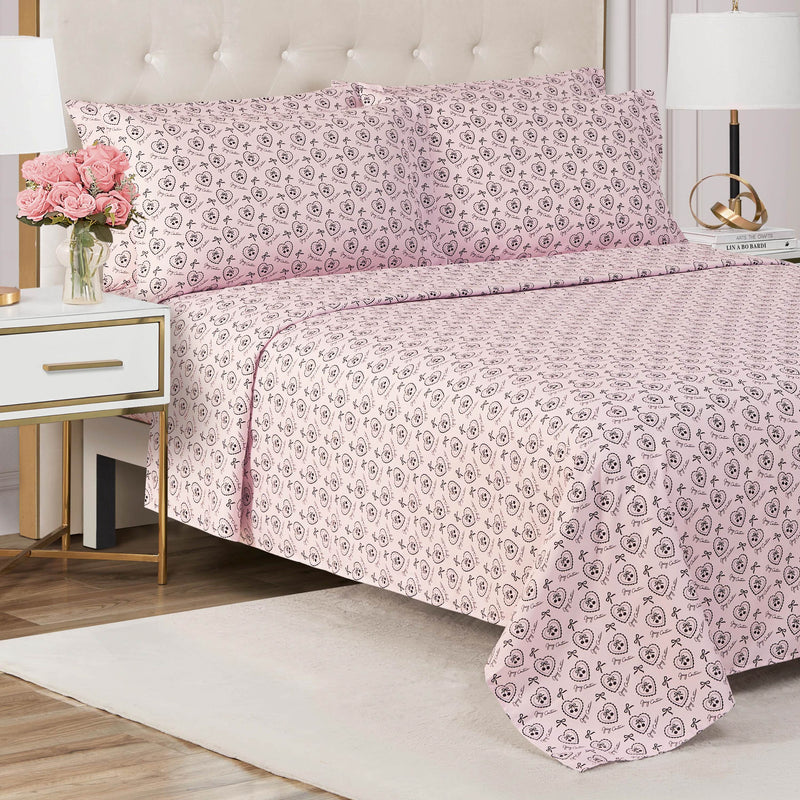 Microfiber Sheet Set With Extra Pillowcases