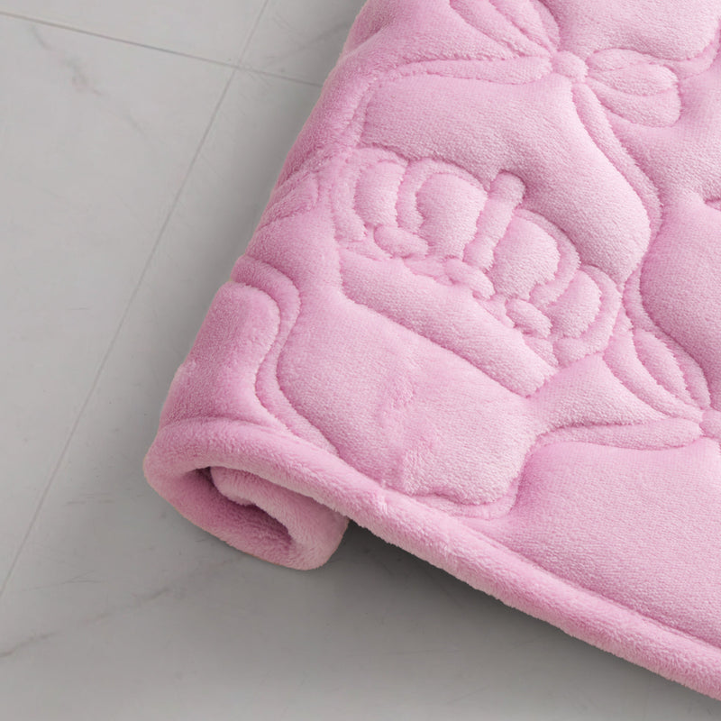 Quilted Memory Foam Bath Mat, 17" x 24"