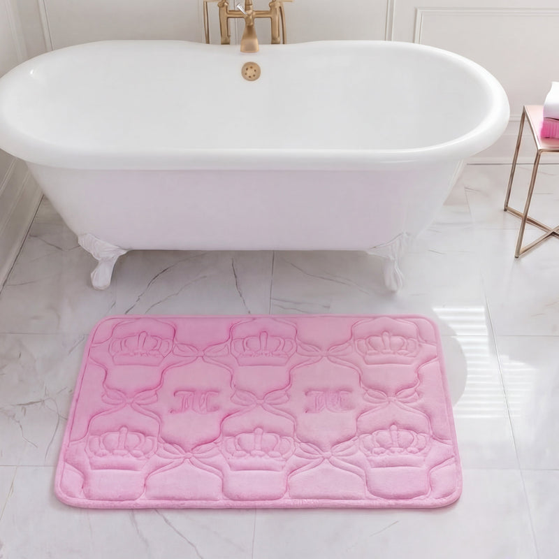 Quilted Memory Foam Bath Mat, 20" x 32"
