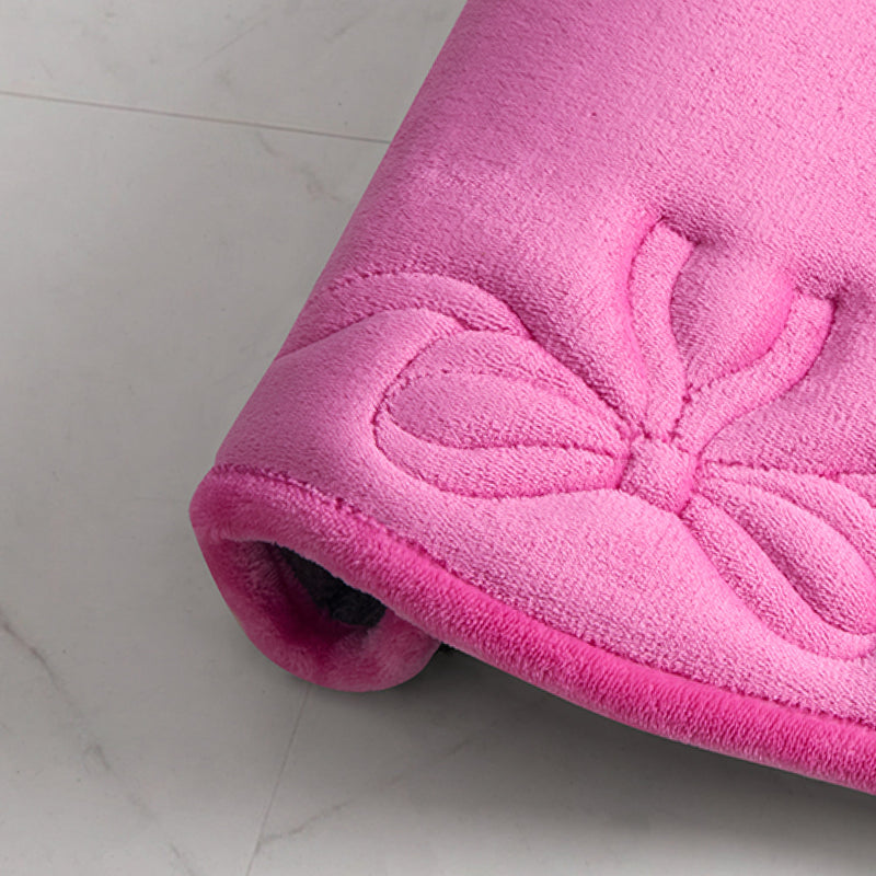 Quilted Memory Foam Bath Mat 2-Piece Set