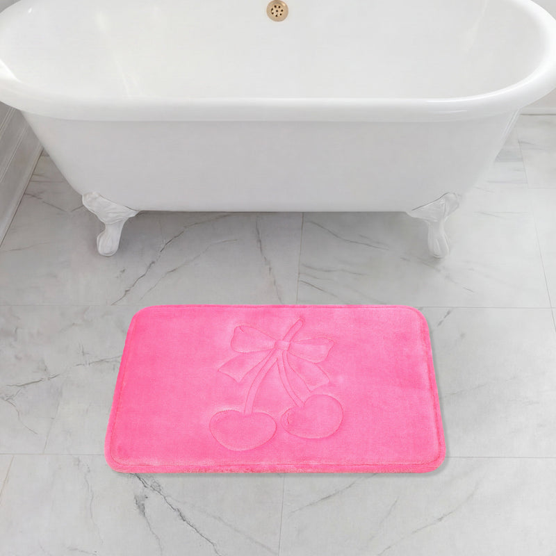 Quilted Memory Foam Bath Mat, 17" x 24"