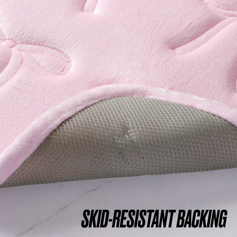 Quilted Memory Foam Bath Mat, 20" x 32"