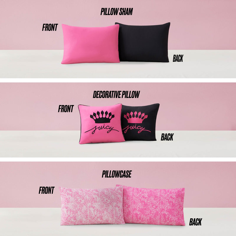 In The Wild Solid Reversible Bed in a Bag Bedding Set