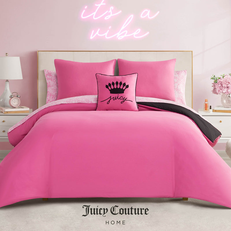 In The Wild Solid Reversible Bed in a Bag Bedding Set