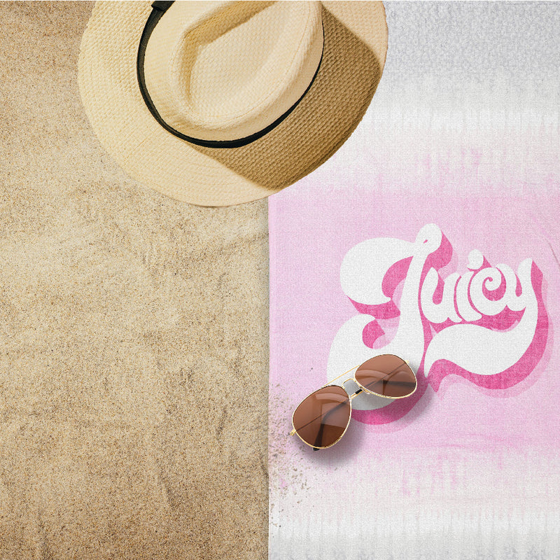 Printed Beach Towel - Juicy Couture