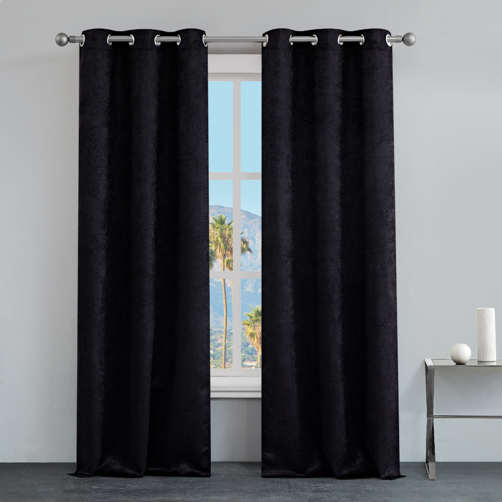 Faux Suede Curtains