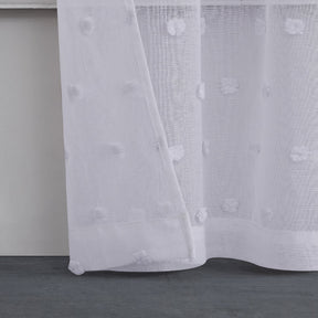 Evelyn Polka Dot Sheer Curtains