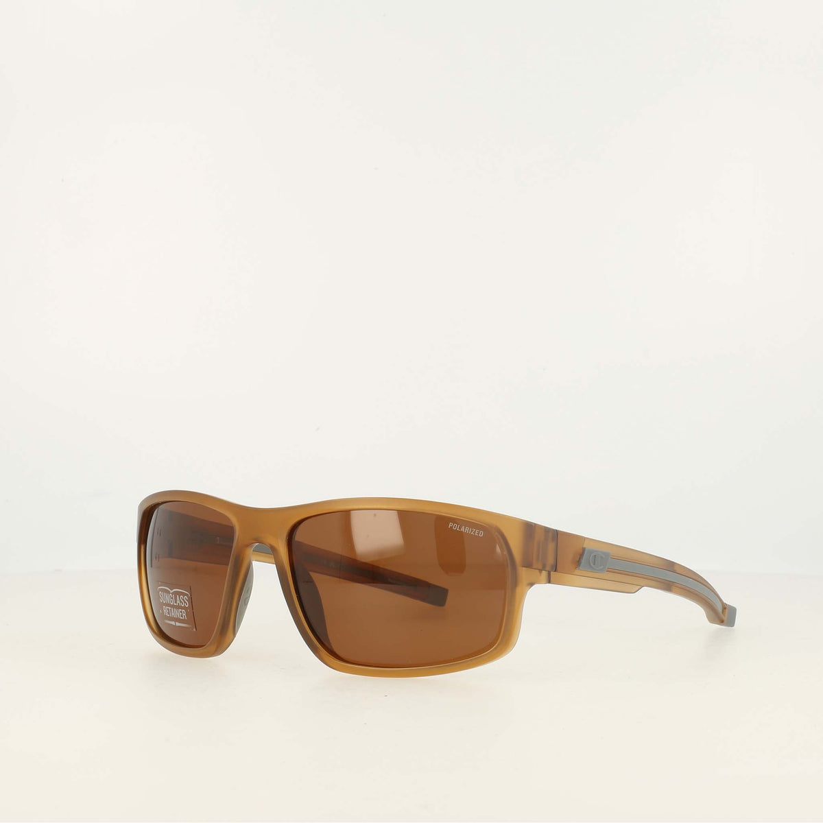 Men's Polarized Rectangle Retainer Wrap - Medium