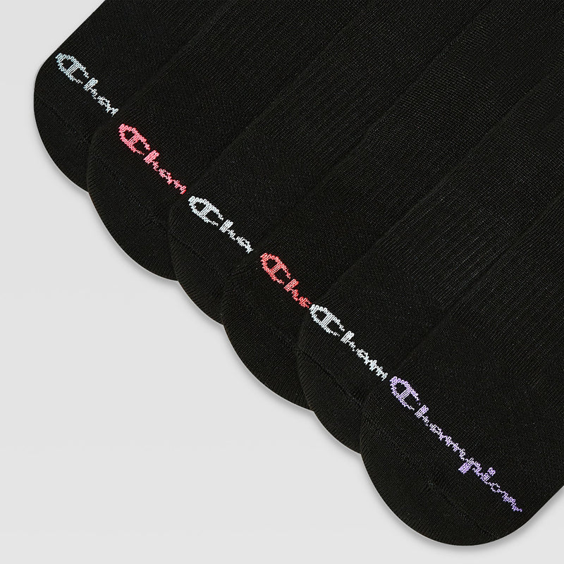 6Pk Women's Cushion High Quarter