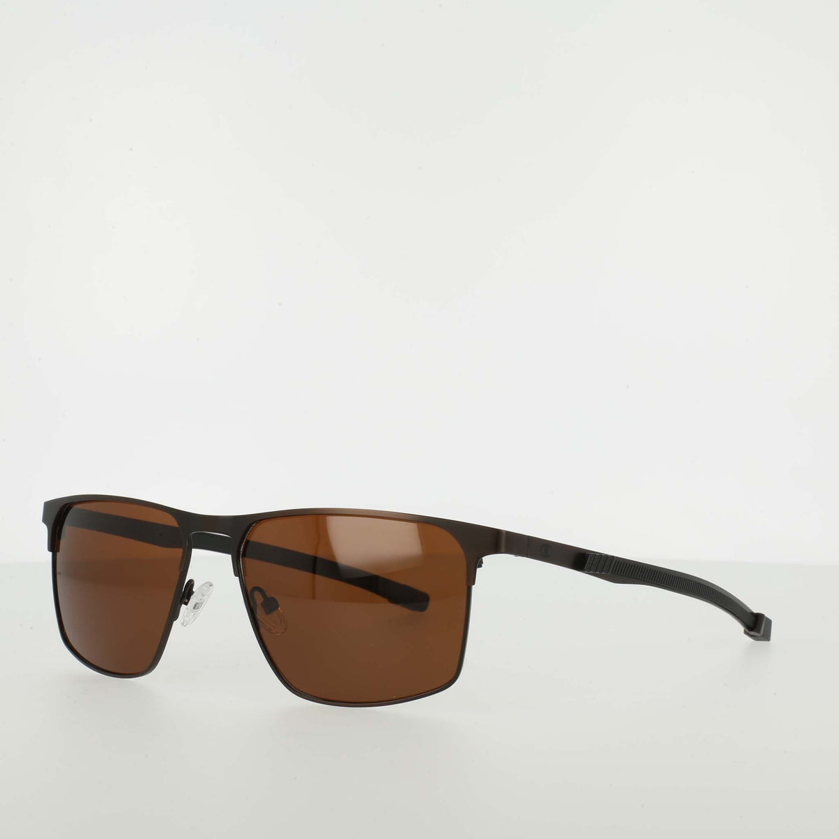 Men's Polarized Retainer Stainless Steel Square