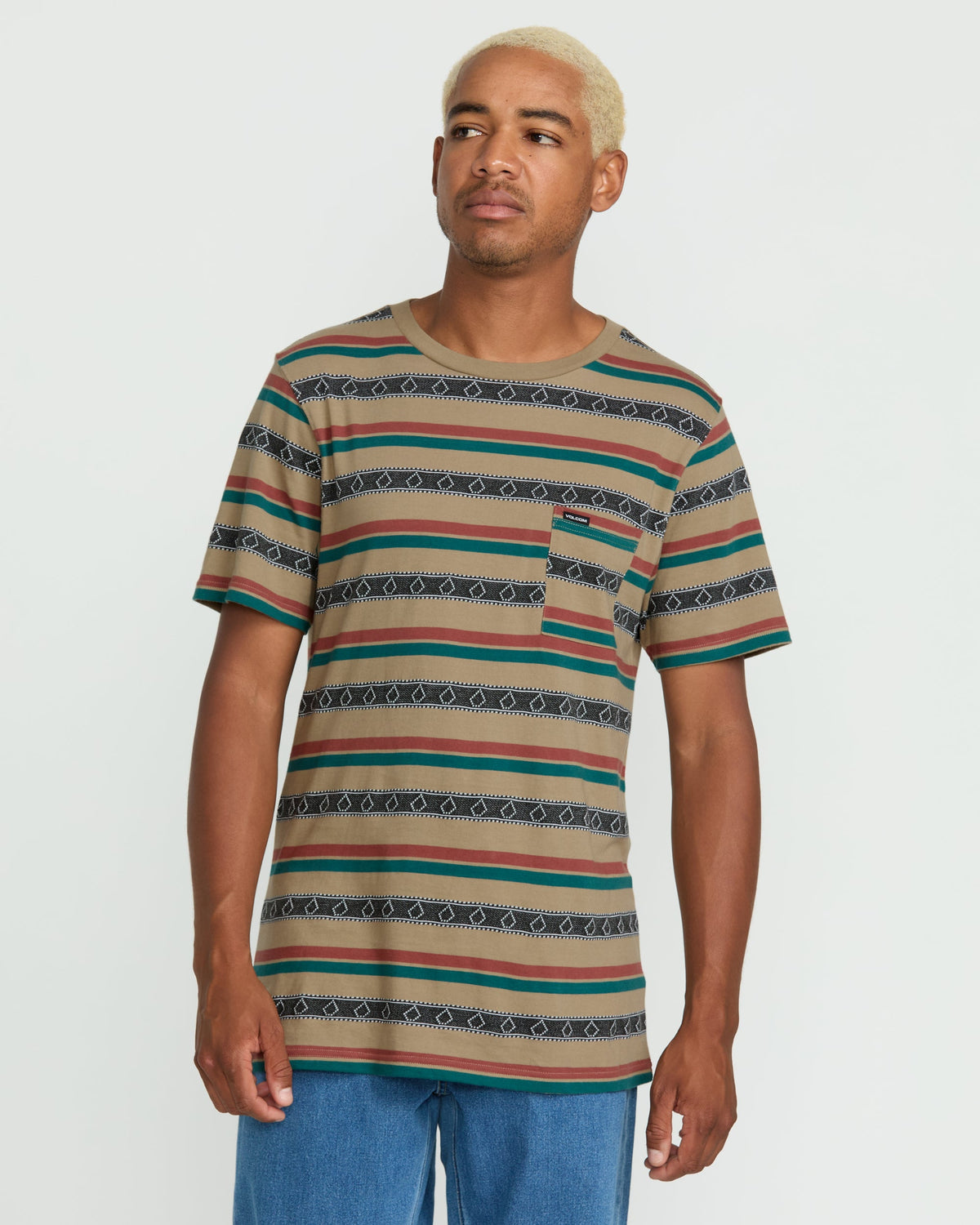 Volcom - Men's Taction Crew Short Sleeve Tee